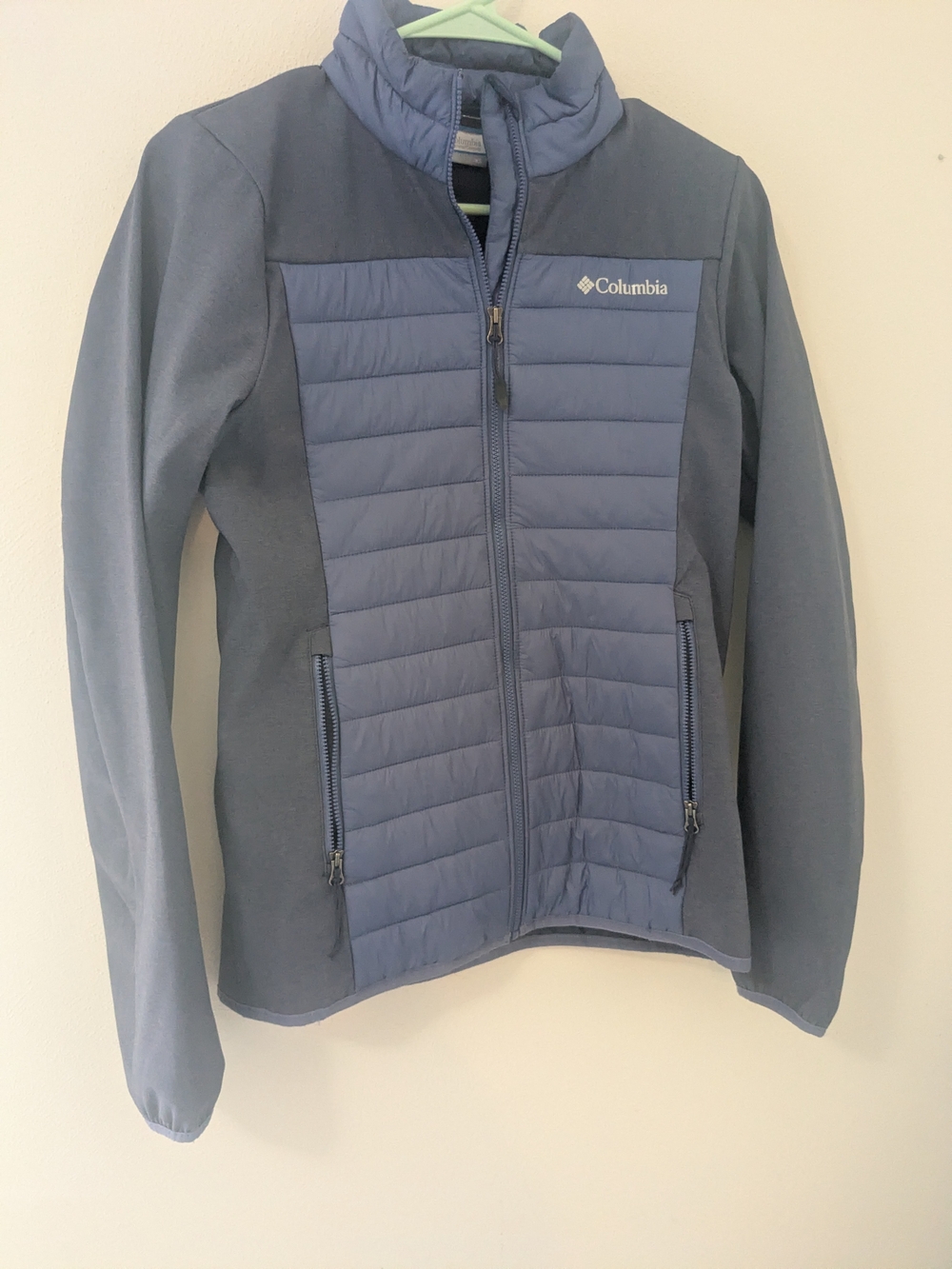 Columbia Lightweight Quilted Softshell Jacket - Blue